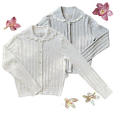 [Pacific Position] Angel Heart Club Wool Blended Cardigan