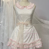 Cinnabun Crystal Garden Rosy Doll Mini Dress