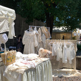 Get trendy with [Tailor Made] Aroma After Rain Handmade Cotton Dress -  available at Peiliee Shop. Grab yours for $89 today!