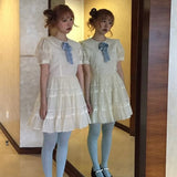 August Unicorn Silk Babydoll Mini Dress