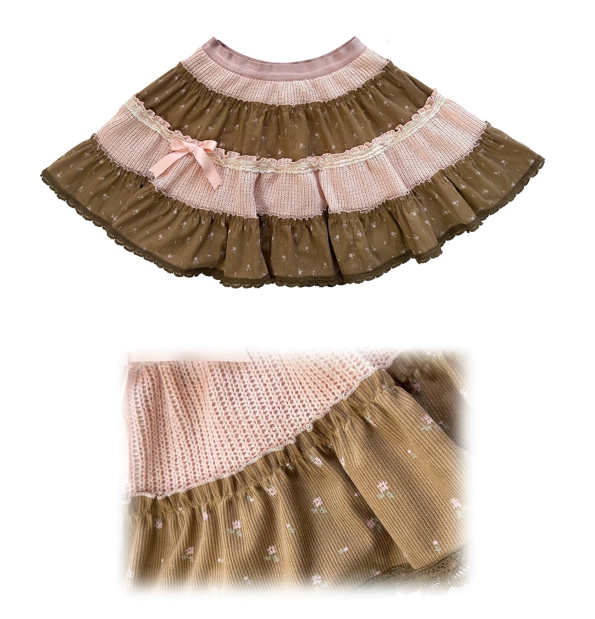 Rose Island Strawberry Brownie Mini Skirt