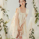 [Lactose Studio] Soft Bloom 2 ways wearing dress & skirt