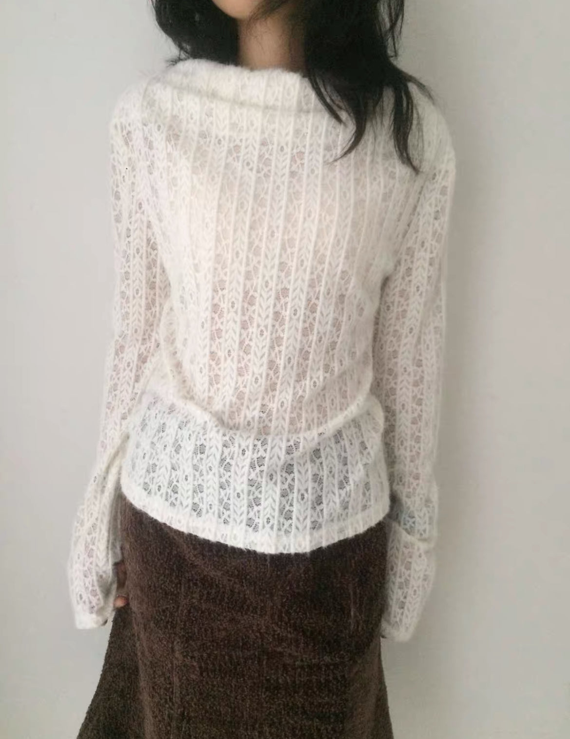 Get trendy with Sic Astra Snow Doll Coquette Sweater - Accessories available at Peiliee Shop. Grab yours for $39 today!