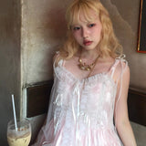 August Unicorn Cloud Ruffle Fairy Dress