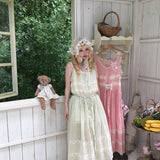 August Unicorn Cottage Ramie 100% Vegan Plant Fabric Dress