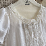 Sublunary Swan Lake Silk Dress Gown