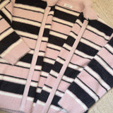 Get trendy with Blackpink faux fur polo oversized sweater - Sweater available at Peiliee Shop. Grab yours for $25.50 today!