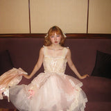August Unicorn Antique Fairy Lace Tulle Skirt