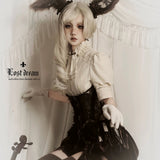 [Pre-order] NoLolita 25SS Lost Dream Faux Fur Ear Bunny Hair Clips Pins Cosplay