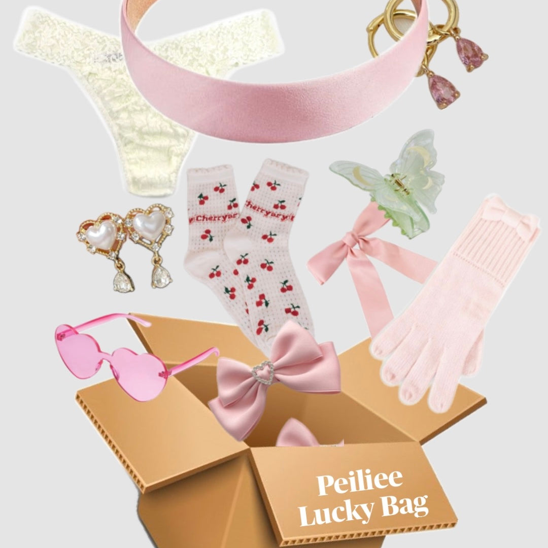 Get trendy with Accessories & Jewelry Lucky Bag -  available at Peiliee Shop. Grab yours for $9.90 today!