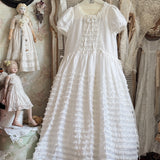 Sublunary Swan Lake Silk Dress Gown