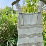 [Tailor Made] Sun Kissed Love Handmade Cotton Strapless Bridal Maxi Dress