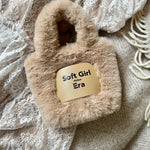 Get trendy with Soft Girl Era Faux Fur Mini Hand Bag -  available at Peiliee Shop. Grab yours for $15 today!