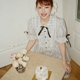 August Unicorn Wonderland Maid Stripe Dress