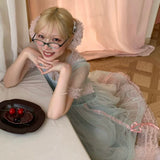 [August Unicron] Spring Waltz Handmade Tulle Dress