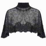 Blood Supply The Last Gift Of The Dead Lace cloak Capelet Short Cape