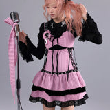 Evil Tooth Idol Stage Mini Dress