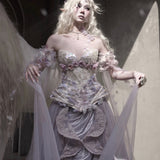 Blood Supply Moonlight Spirit Floral Elf Corset