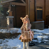 Rose Island Strawberry Brownie Mini Skirt