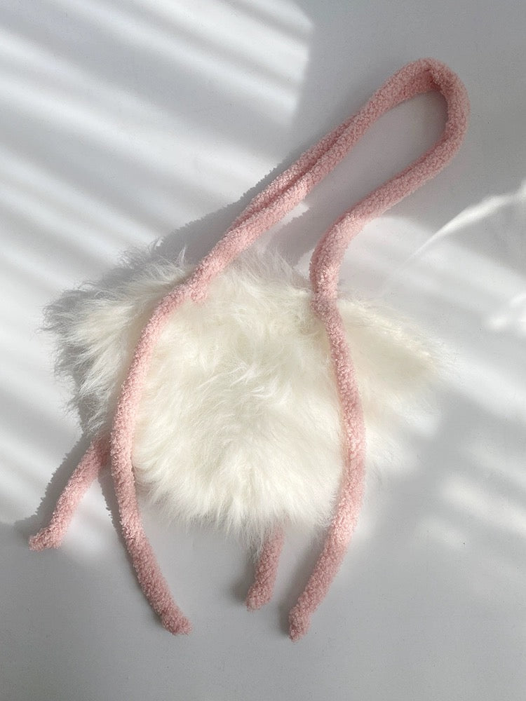 Under the stars faux fur soft girl bag - Premium Bag from TAKOONG - Just $22! Shop now at Peiliee Shop