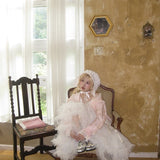 August Unicorn Cloud Ruffle Fairy Dress