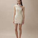 Fa Sogno Whispers of Tulle Mini Dress