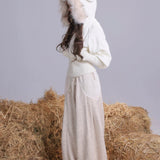 [Summer Sale] Rose Island Cuddle Lamb Lace Meadow Lantern Pants