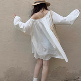 Riberry Lazy Days Soft Comfy Oversized Mini Dress