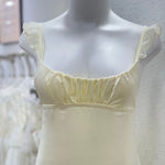 Get trendy with Dreamy Cream Soft  Lingerie Dress -  available at Peiliee Shop. Grab yours for $23 today!