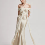 [Global Free Shipping] Fa Sogno Bridal Golden Hour Veil of Twilight Gown