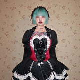 Get trendy with [PeilieeShop x Stasera] Ribbon Poem Handmade Corset Top -  available at Peiliee Shop. Grab yours for $65 today!