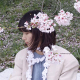 [Customized] The First Snow Hand Knitted Scarf