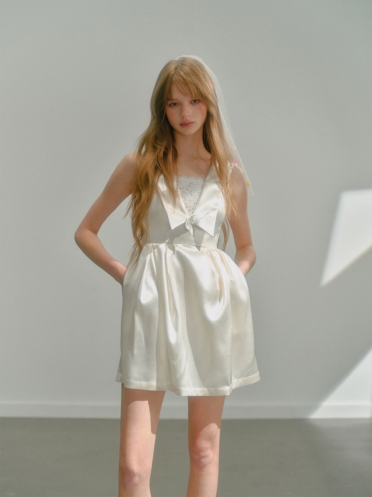 Get trendy with [UNOSA] Sailor Dream Mini Dress -  available at Peiliee Shop. Grab yours for $59.90 today!