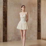 Fa Sogno Rose Letter Dream Mini Dress