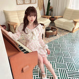 Get trendy with [SALE] Spring dreamland floral mini dress - Dresses available at Peiliee Shop. Grab yours for $26.80 today!