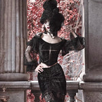 Get trendy with [Blood Supply] Halloween Lantern Lace Top - Clothing available at Peiliee Shop. Grab yours for $42 today!