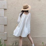 Riberry Lazy Days Soft Comfy Oversized Mini Dress