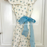 Get trendy with [Sweden Second Hand] French Doll House Floral Mini Dress -  available at Peiliee Shop. Grab yours for $40 today!