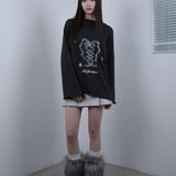 KiraYura • Mad for Love Oversized Cotton Sweatshirt Top