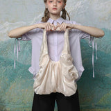 [Lactose Studio] Pure Mermaid Heart Pearl Shoulder bag