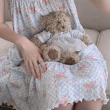 Riberry Floral Dance Mini Dress