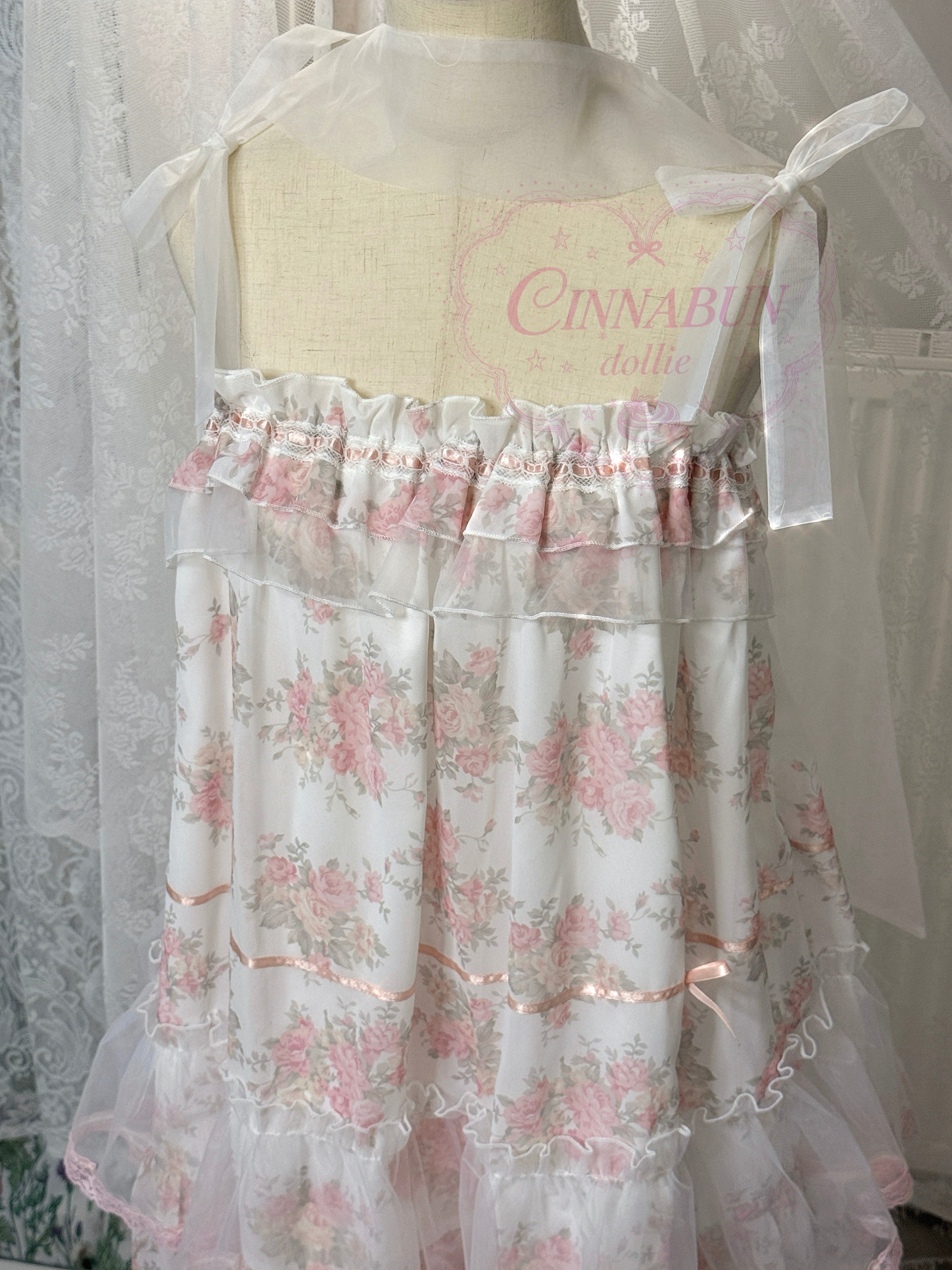 zhu xudan fairy flower dress Cinnabun Crystal Garden My Dancing Fairy Floral Dress