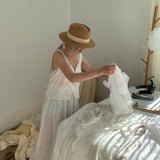 Get trendy with [Tailor Made] Cottage Life Handmade Cotton Apron -  available at Peiliee Shop. Grab yours for $39 today!