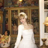 SheepKiss Swan Lake Maxi Tulle Silk Skirt