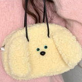 Butter Puppy Fluffy Hand Bag