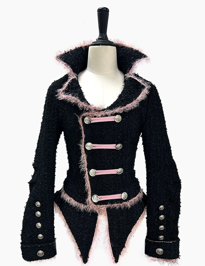 Evil Tooth Idol Circus Wool Blended Suit Coat