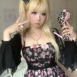 Cinnabun Midnight Rose Floral Dress