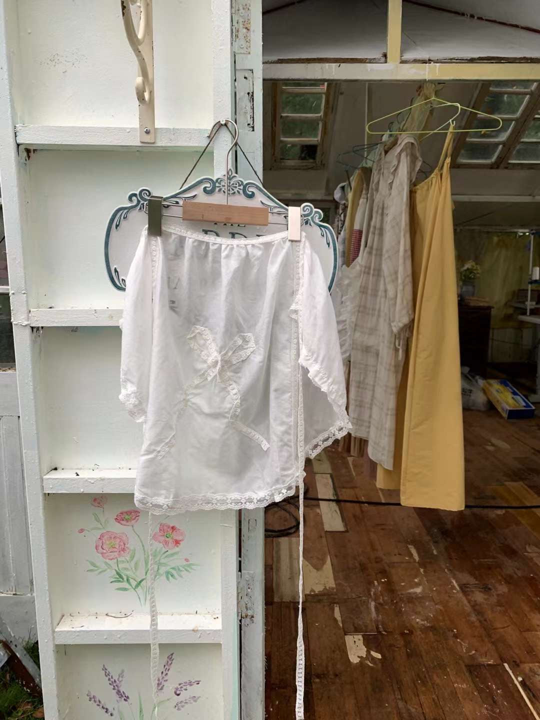 Get trendy with [Tailor Made] Cottage Life Handmade Cotton Apron -  available at Peiliee Shop. Grab yours for $39 today!