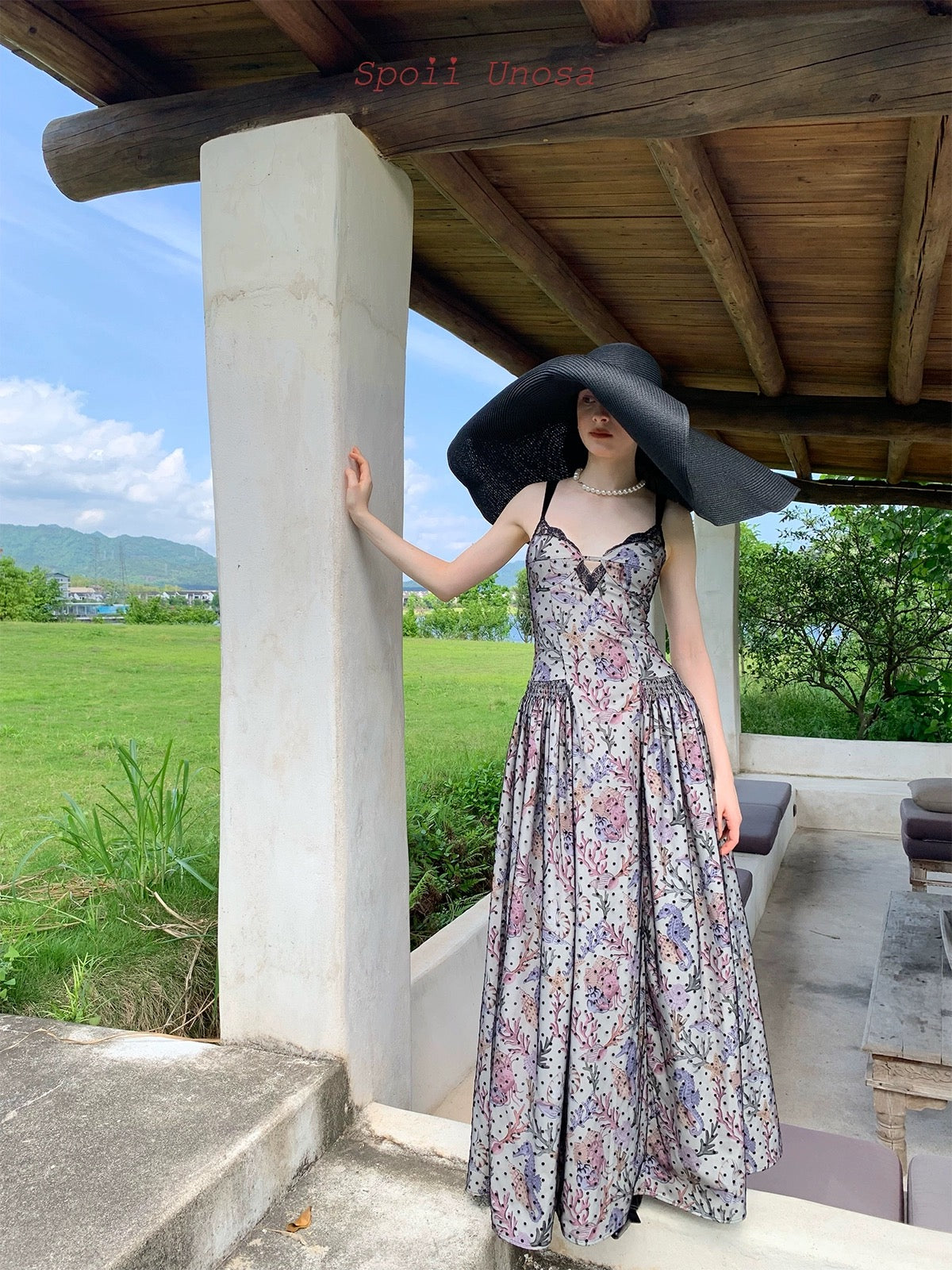 Get trendy with [SPOII UNOSA] Imperial Baroque French Lace Floral MIDI Dress Gown -  available at Peiliee Shop. Grab yours for $0.10 today!