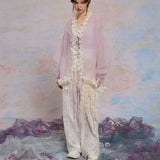 [Lactose Studio] Garden Poem Lightweight Sheer Cardigan